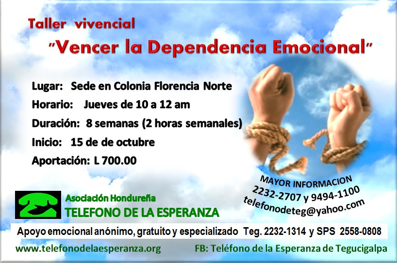 Taller Vencer La Dependencia Emocional