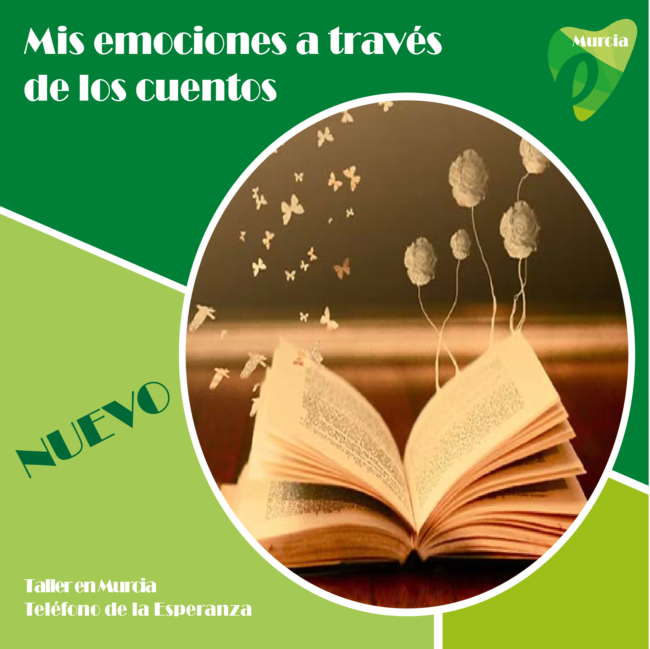 Taller "MIS EMOCIONES A TRAVÉS DE LOS CUENTOS" en Murcia.